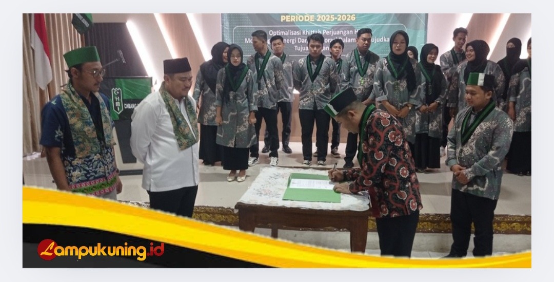 Bupati H. Mashuri Menghadiri Pelantikan Pengurus HMI Cabang Bungo Periode 2025-2026