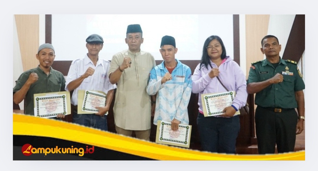Tiga Media Tergabung di SMSI Bungo Raih Juara di Lomba Karya Jurnalistik TMMD Ke-123 Kodim 0416/Bute TA 2025