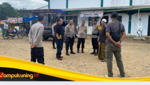 Karo Ops Polda Jambi Melakukan Pengecekan Lokasi TPS dan Pospam Lebaran Idul Fitri 2025