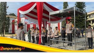 IMG_20250404_104759 Kapolda Jambi Irjen Pol Krisno H Siregar Pimpin Apel Pergeseran Pasukan Pengamanan PSU