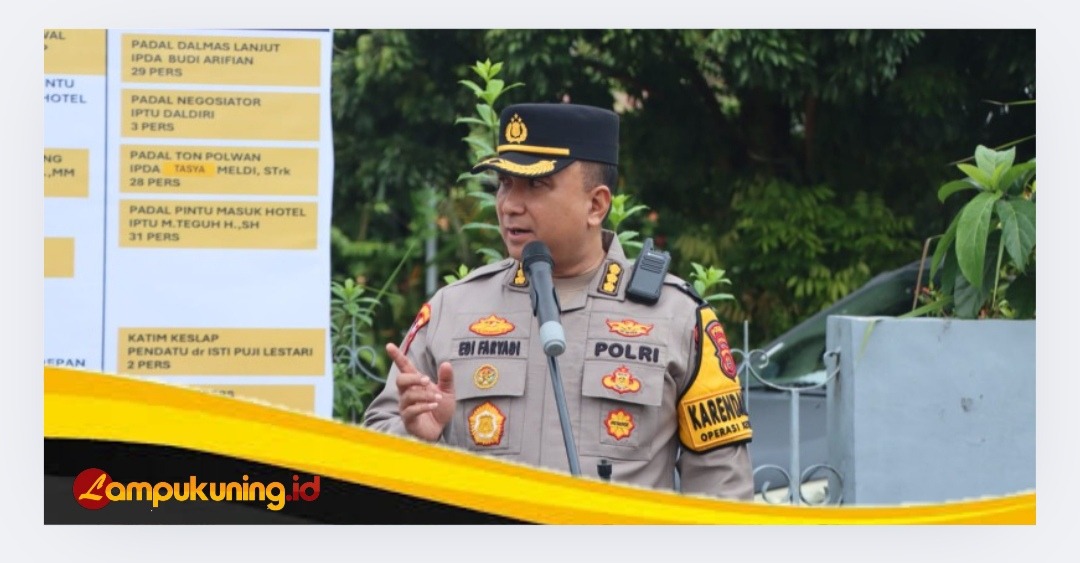 Polres Bungo Gelar Apel Pasukan, Pastikan Rapat Pleno Terbuka Penetapan Hasil PSU Berjalan Aman dan Lancar