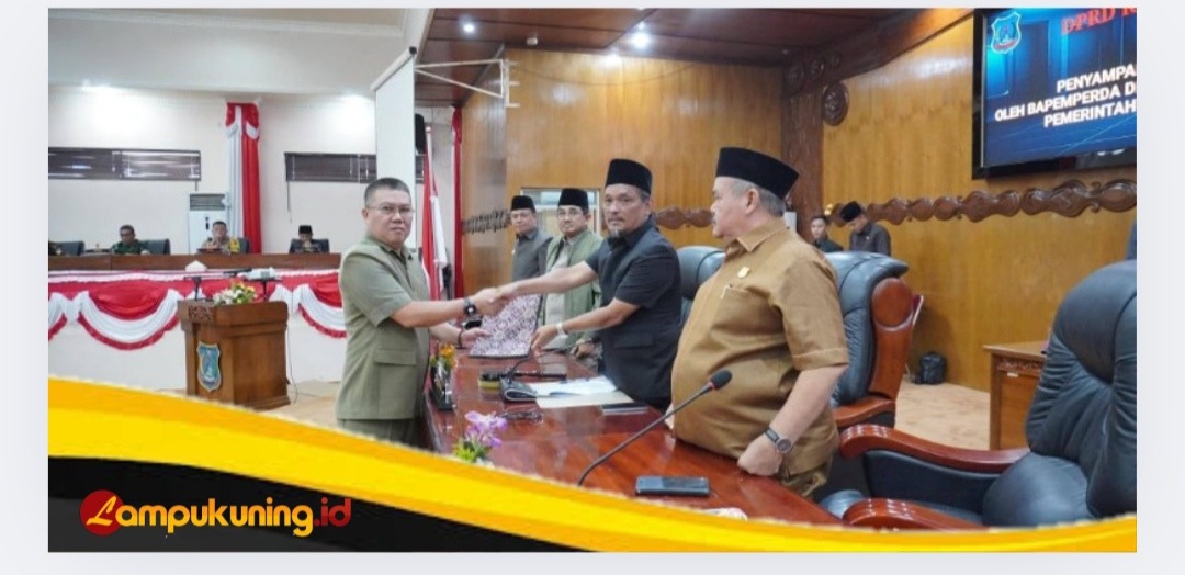 DPRD Tanjab Barat Gelar Paripurna Perdana, Pembahasan Raperda Inisiatif dan LKPJ Bupati 2024