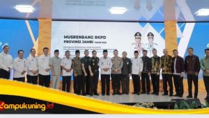 Wakil Bupati Tanjung Jabung Barat Hadiri Musrenbang RKPD 2026 di Jambi
