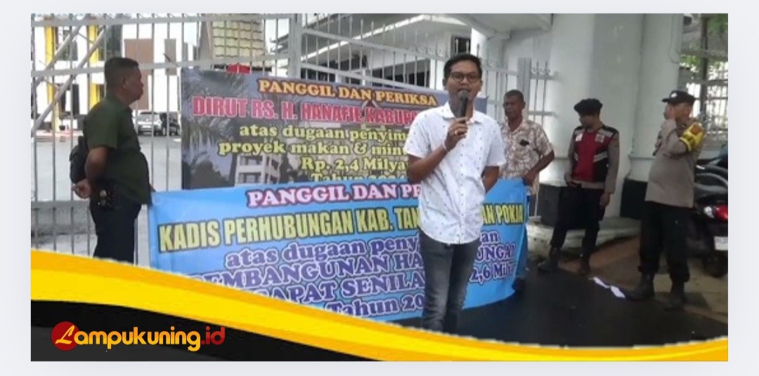 Demo di Kejati, Hadi Prabowo Desak Kejari Serius Tangani Dugaan Korupsi di PUPR Tebo