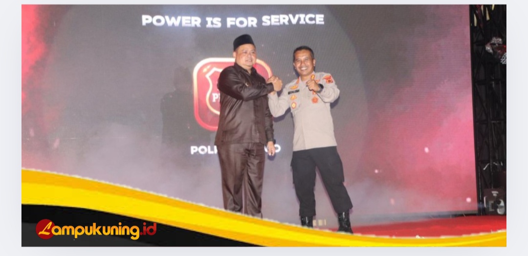 Kapolres Bungo AKBP Natalena Eko Cahyono Launching Bungo Prestasi Intergrasi Bungo Baru