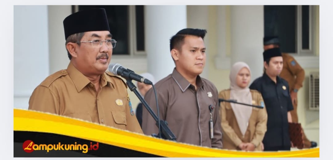 Bupati Tanjab Barat Tegaskan ASN dan Non ASN Jangan Terlibat Provokasi.