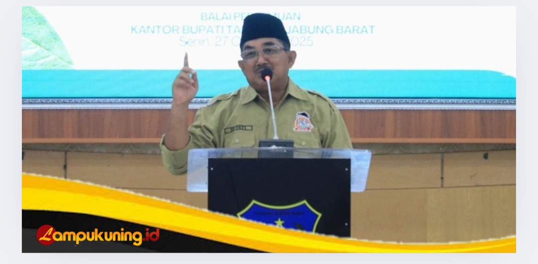 Bupati Anwar Sadat Hadiri Pelantikan DPD Tani Merdeka Kabupaten Tanjung Jabung Barat