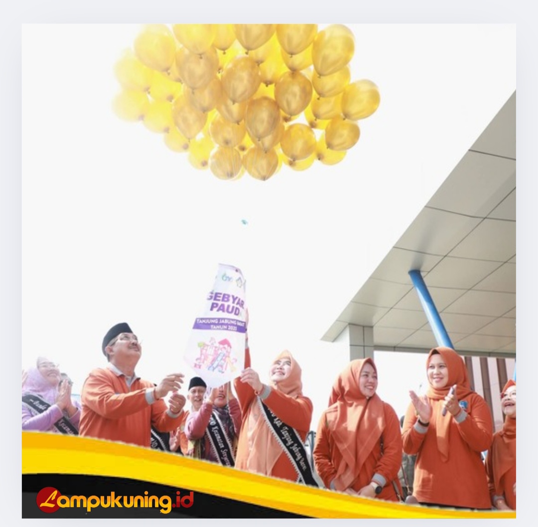 Penuh Warna dan Cinta Anak Negeri, Gebyar PAUD 2025 Tanjab Barat Wujudkan Semangat Generasi ANGGUN
