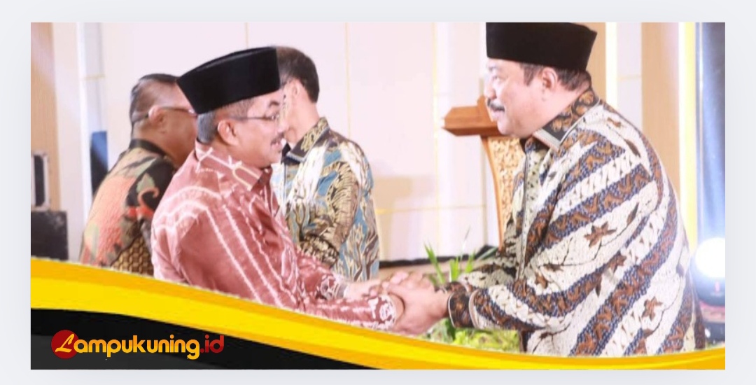 Bupati Anwar Sadat Hadiri Pisah Sambut Kepala Kejaksaan Tinggi Jambi