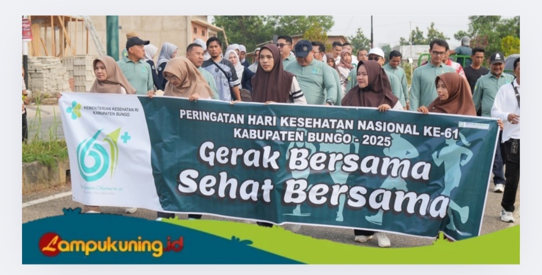 BPJS Kesehatan Kantor Cabang Muara Bungo Rayakan HKN Bersama Dinas Kesehatan Kabupaten Bungo