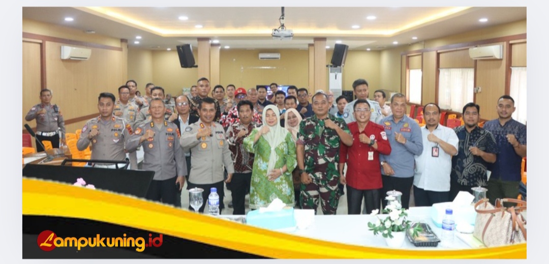 Polres Bungo Gelar Rapat Lintas Sektoral Bahas Pengamanan Natal dan Tahun Baru 2026