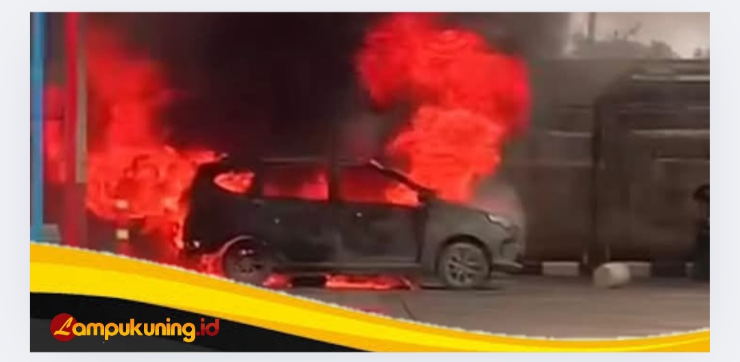 Mobil Modifikasi Terbakar Saat Isi BBM, Kapolda Jambi Ingatkan SPBU Tolak Kendaraan Tangki Tidak Standar