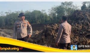 Tanggapi Pemberitaan, Kapolsek Jujuhan AKP Budi Santoso Melakukan Pengecekan Ke Lokasi PETI di Kampung Tukum I Dusun Sirih Sekapur
