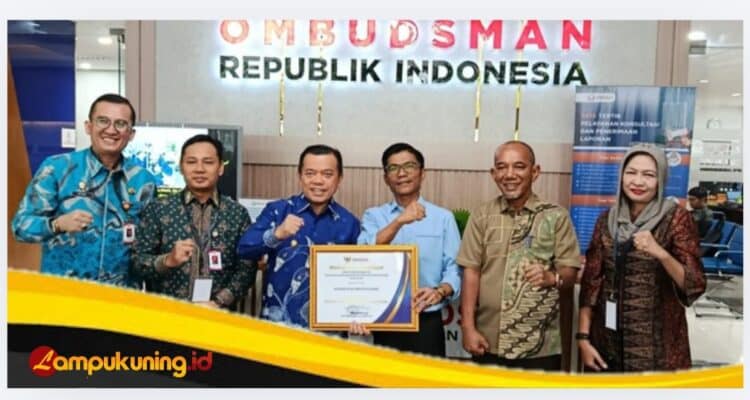 Pelayanan Publik Pemprov Jambi Peringkat 1 Nasional Tanpa Maladministrasi