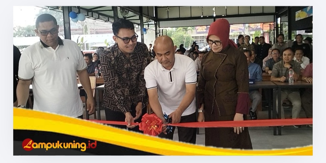 Bupati Bungo H.Dedy Putra Resmikan Mie Gacoan