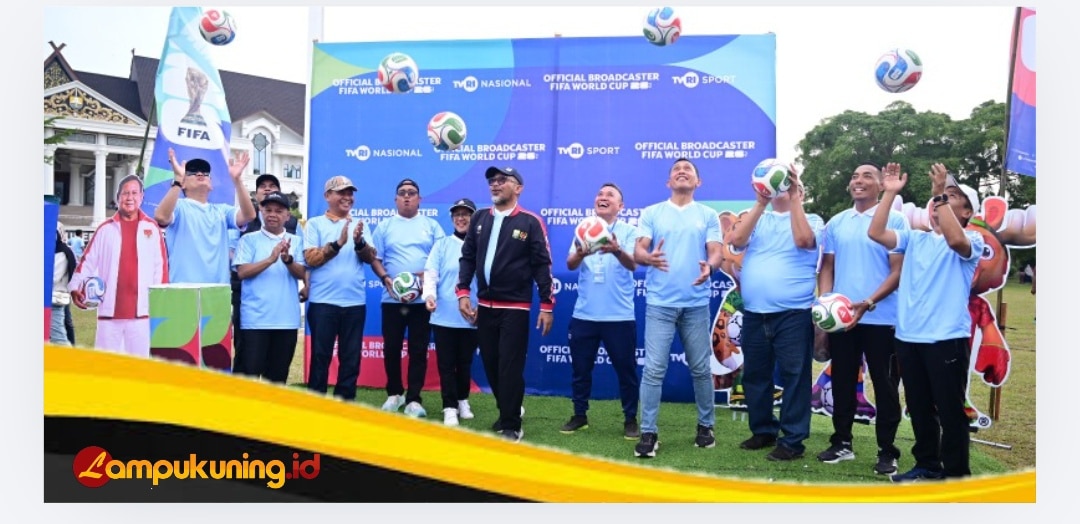 Irwasda Polda Jambi Hadiri Kegiatan Kick Off World Cup 2026, Wujudkan Sinergitas lewat Olahraga
