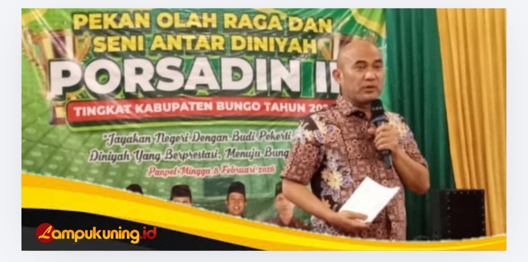Porsadin Ke-III Tingkat Kabupaten Bungo Tahun 2026 Resmi Ditutup Bupati H.Dedy Putra