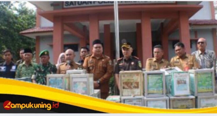Bupati Bungo Dedy Putra Konferensi Pers Penertiban Kotak Amal, 103 Kotak Amal Terindikasi Terafiliasi Terorisme