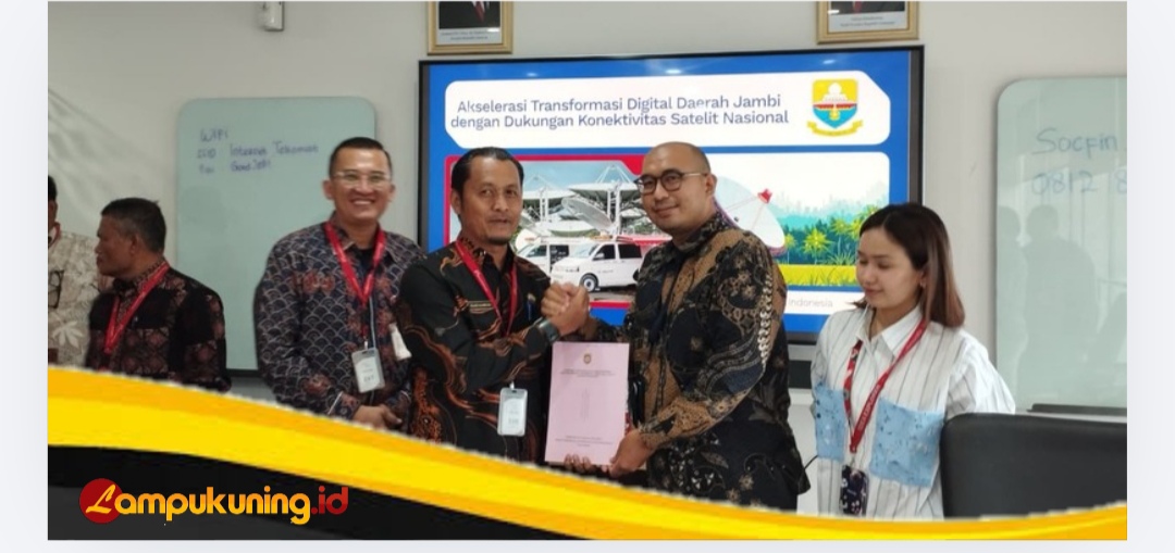 Perkuat Konektivitas Daerah, Diskominfo se-Provinsi Jambi Ikuti Sosialisasi Satelit Nasional Merah Putih