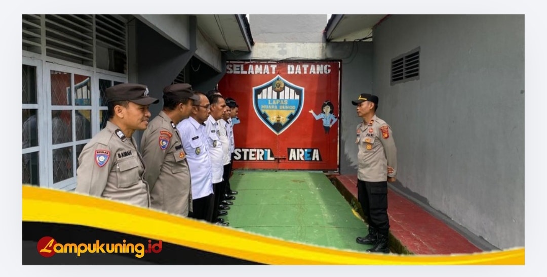 Tingkatkan Sinergitas, Sat Binmas Polres Bungo Laksanakan Binkoorpolsus di Lapas Kelas II B