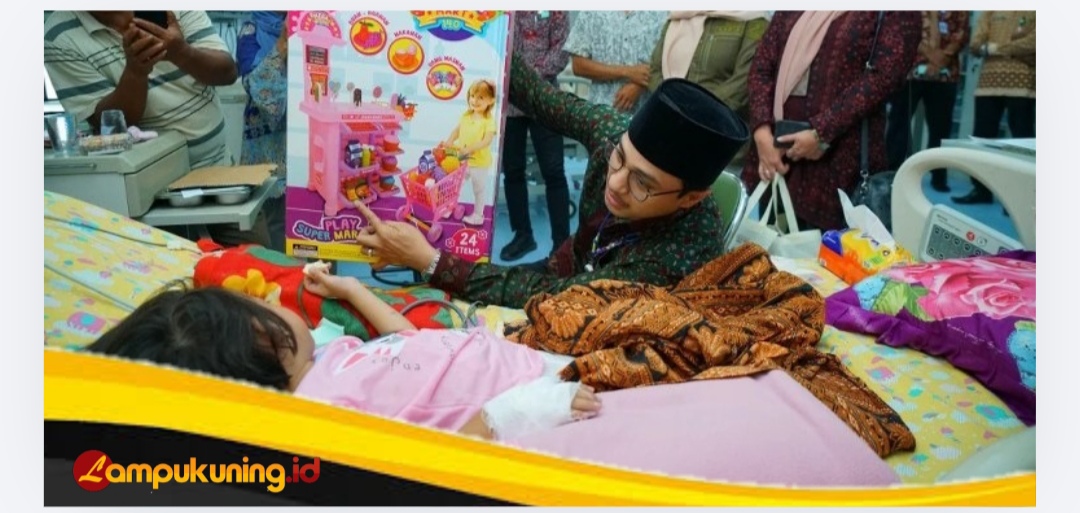 Wakil Walikota Jambi Kunjungi Balita Penderita Leukemia, Pastikan Penanganan Maksimal