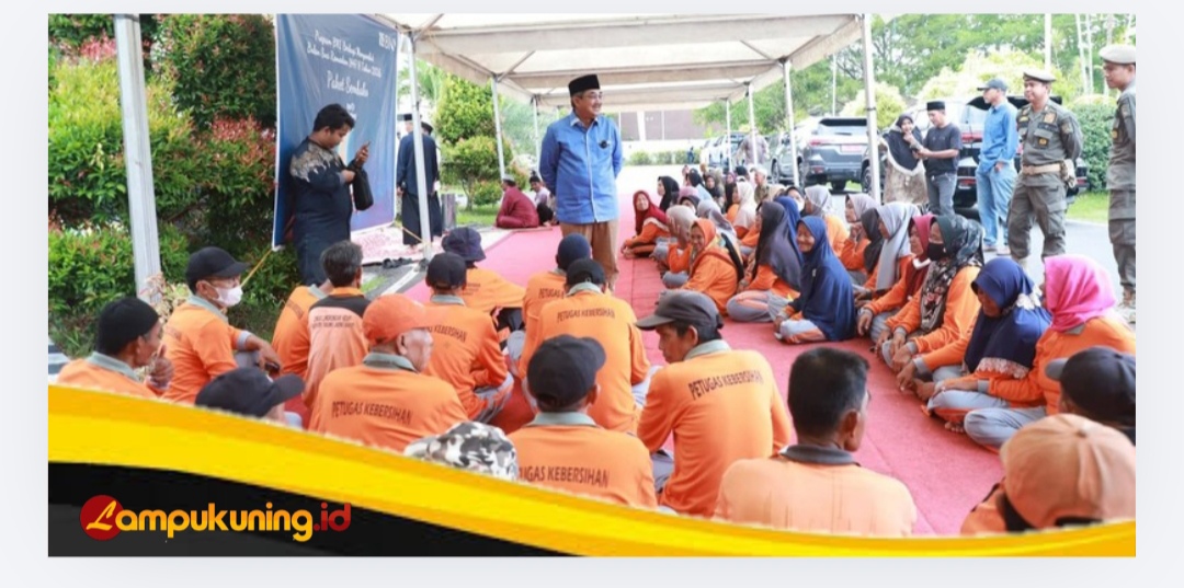 Bupati Anwar Sadat Apresiasi Penyaluran Paket Sembako Ramadhan dari BNI Cabang Kuala Tungkal.