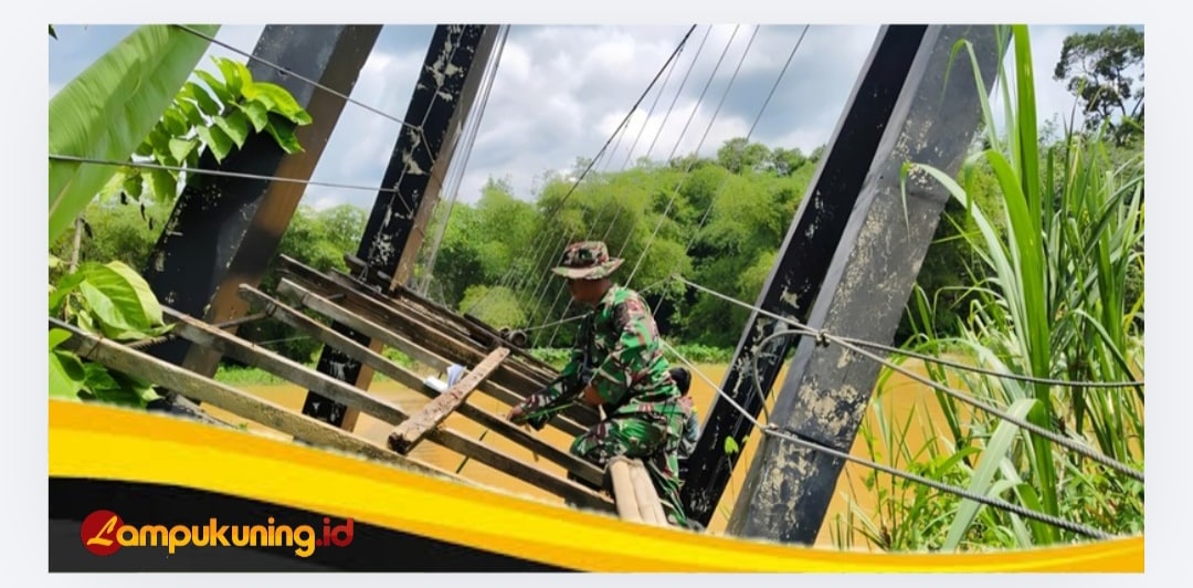 Bangkit dari Terjangan Banjir, Jembatan Rantau Duku Kembali Menghubungkan Asa