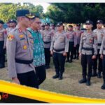 Kapolres Bungo AKBP Zamri Elfino Pimpin Apel Gelar Pasukan Operasi Ketupat Siginjai 2026