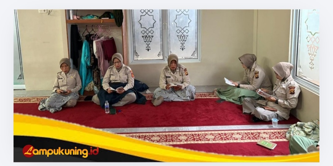 Personel Polres Bungo Ikuti Binrohtal Rutin Tingkatkan Keimanan dan Profesionalisme