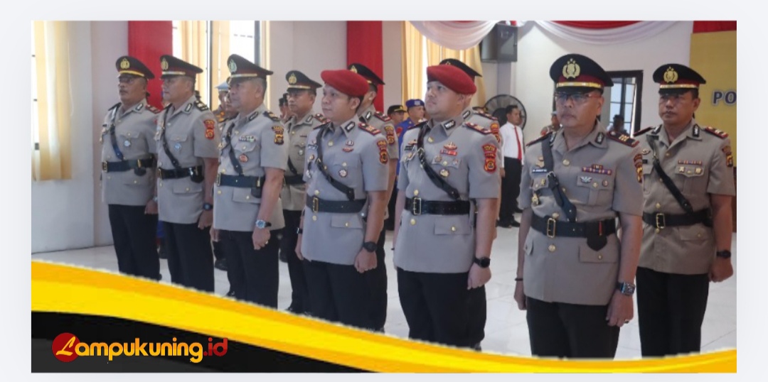 Sertijab Polres Tanjab Barat, Kapolres Tegaskan Jabatan Adalah Amanah untuk Layani Masyarakat.