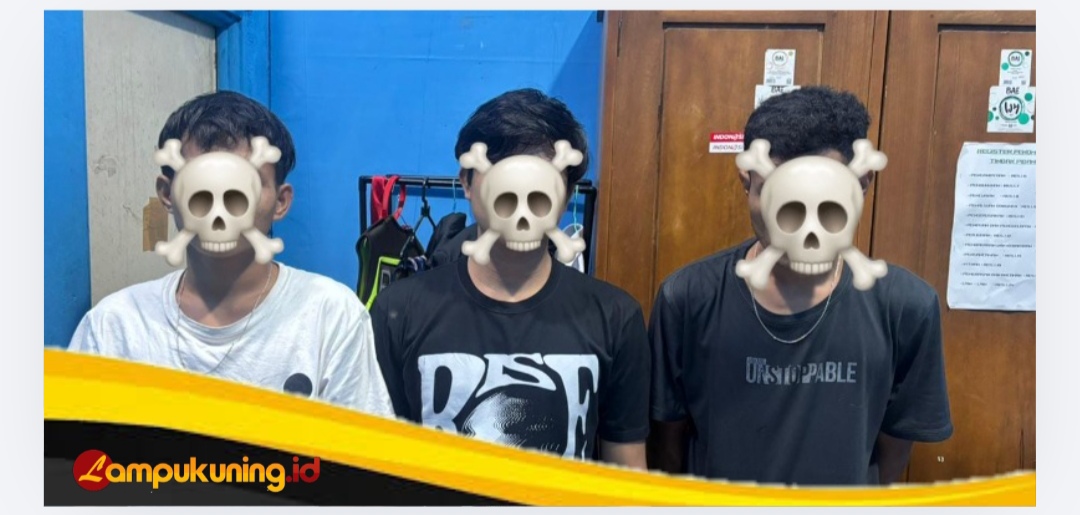 Belum Sempat Wikwik, Uang dan Handphone Dirampas, Tiga Pelaku Diamankan Polsek Muara Bungo