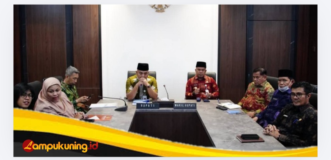 Bupati Agus Rubiyanto Menghadiri Entry Meeting Pemeriksaan Interim LKPD Kabupaten Tebo TA 2025