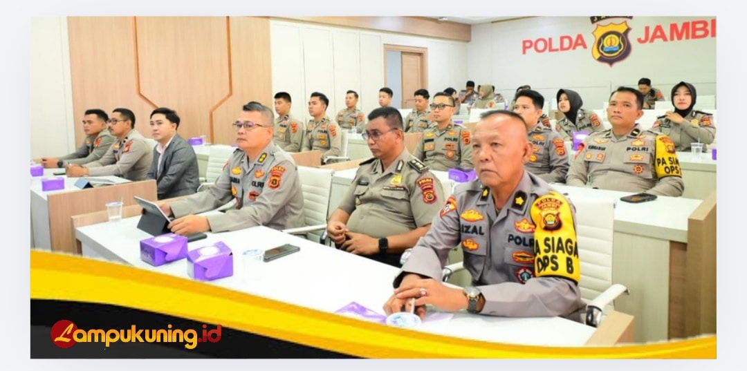 Pelatihan Public Speaking Call Center 110, Polda Jambi Tingkatkan Profesionalisme Pelayanan Publik