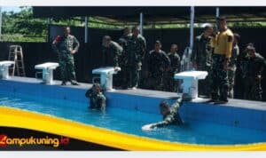 Uji Fisik Prajurit, Kodim 0416/Bute Gelar Ketahanan Mars dan Renang Militer