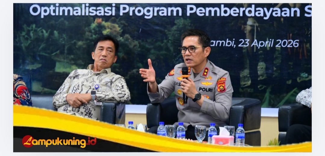 Kapolda Jambi Jadi Pemateri Utama dalam Penguatan Stabilitas Sosial dan Edukasi Hukum bagi Suku Anak Dalam