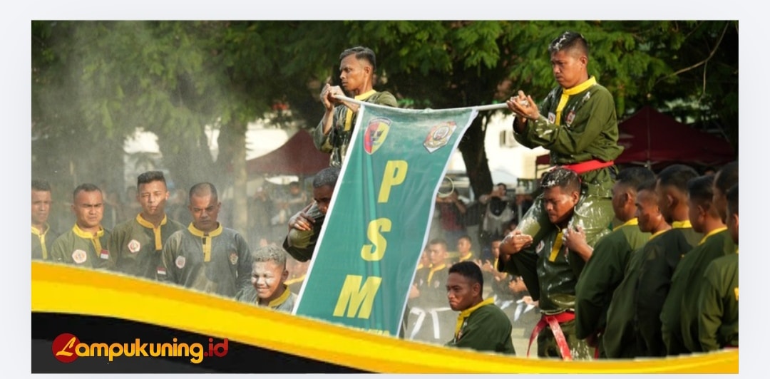 Jaga Warisan Budaya Bangsa, Pencak Silat Militer Kodam XX/TIB Dikukuhkan