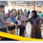 Polri Bersama Stakeholder Tangani Banjir di Merangin dan Sarolangun, Warga Diimbau Tetap Waspada