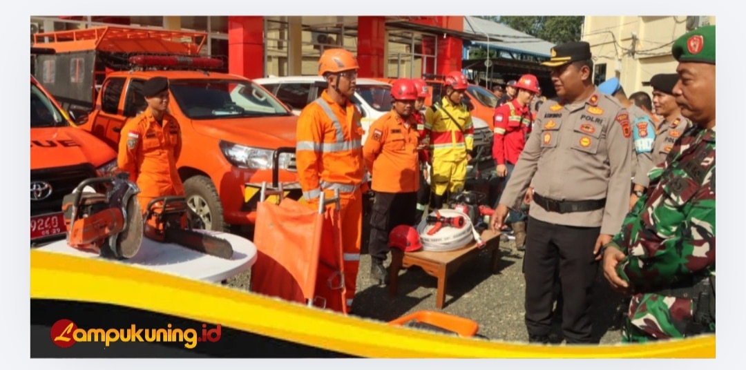 Polres Bungo Gelar Apel Kesiapsiagaan Mengantisipasi El Nino Godzila dan Penanggulangan Karhutla