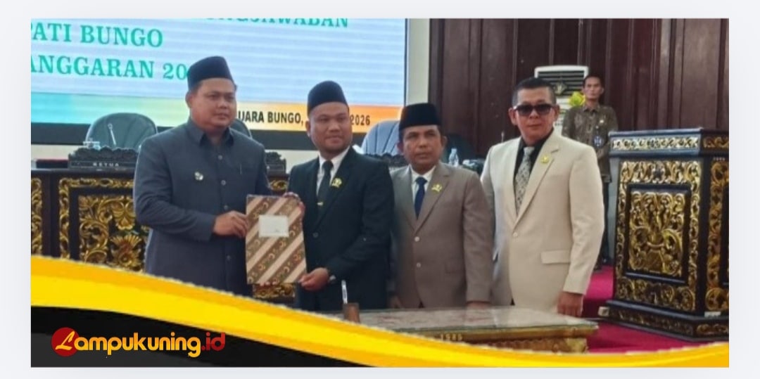 DPRD Bungo Gelar Rapurna Penyampaian Rekomendasi DPRD Terhadap LKPJ Bupati TA 2025