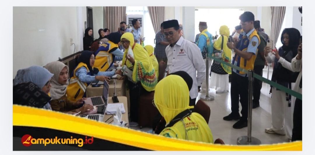 Pimpinan Ombudsman, Nuzran Joher, Launching Posko Pengaduan Penyelenggaraan Ibadah Haji 2026 di Jambi