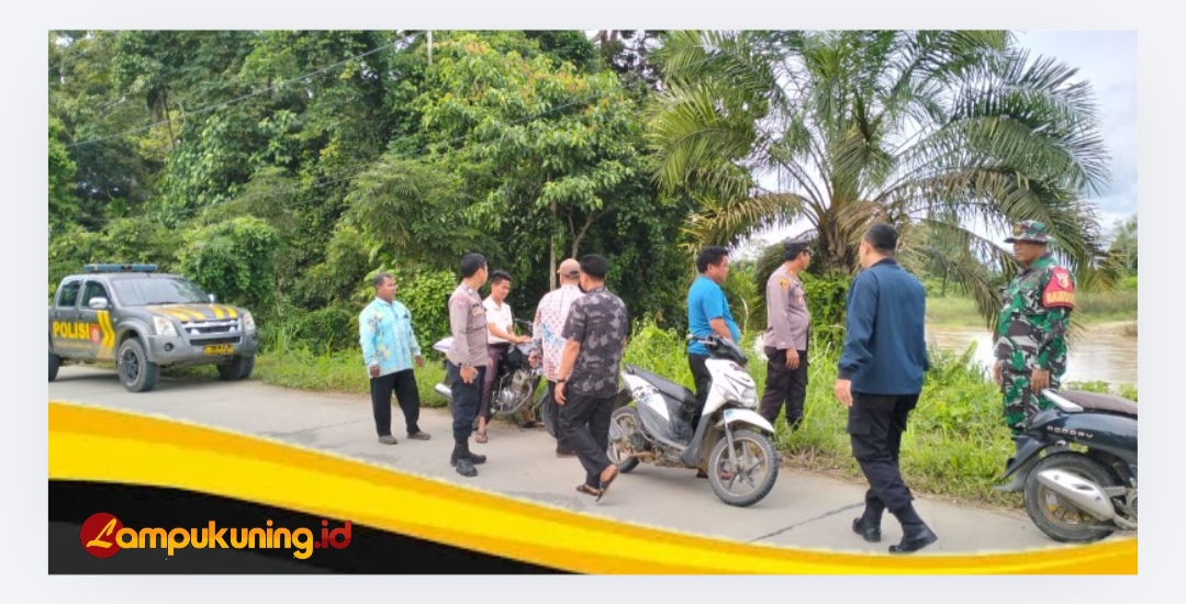 Kapolsek Pelepat Ilir Bersama Unsur Forkopimcam Melaksanakan Himbauan dan Penertiban PETI