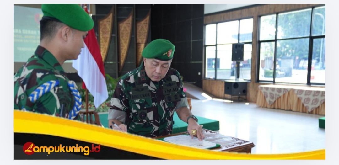 Kodam XX/Tuanku Imam Bonjol Gelar Serah Terima Jabatan Dan Tradisi Korp Sebagai Wujud Regenerasi Kepimpinan Prajurit