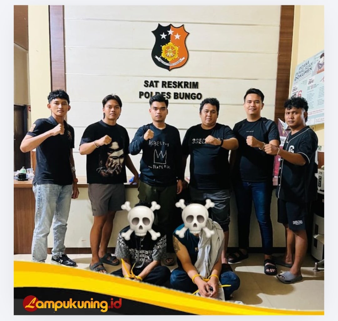 Aksi Perampokan Modus Travel, Dua Pelaku Dibekuk Satreskrim Polres Bungo