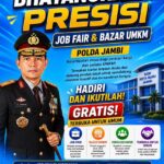 Polres Bungo Ajak Masyarakat Manfaatkan Bhayangkara Presisi Job Fair dan Bazar UMKM Polda Jambi