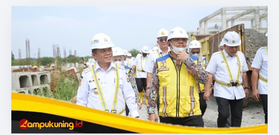 Tinjau Pembangunan Sekolah Rakyat di Tanjabtim, Al Haris Minta Proyek Dipercepat Demi Sambut Siswa Baru
