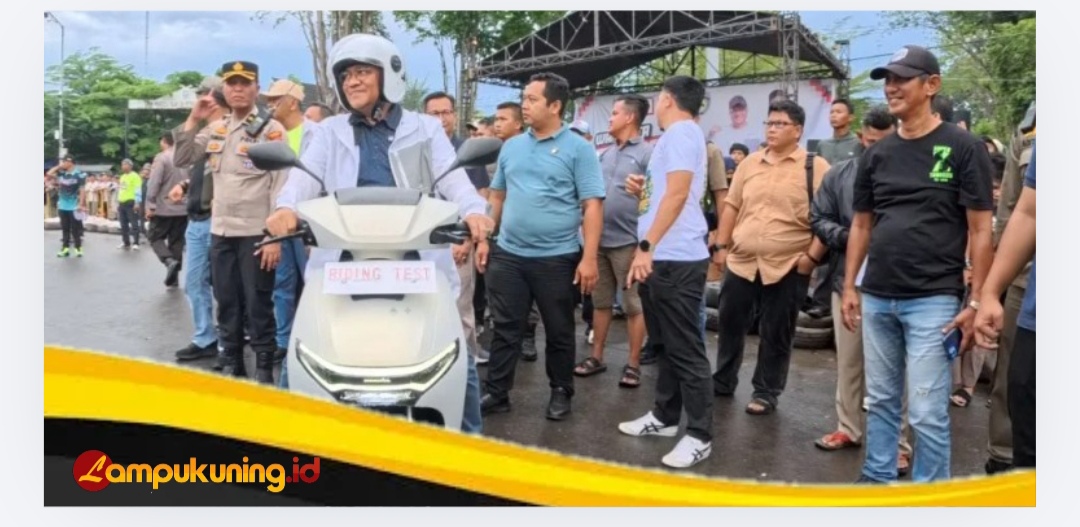Dukungan Mobilitas Hijau, Wali Kota Jambi Coba Motor Listrik Honda