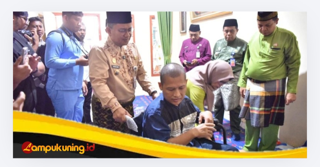 Wali Kota Jambi Maulana Bantu Warga Penderita Stroke, BPJS Langsung Diaktifkan