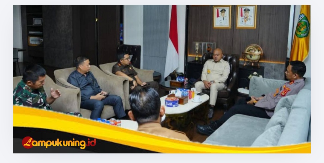 Bupati Tebo Agus Rubiyanto Pimpin Rapat Koordinasi Forkopimda, Perkuat Sinergi Jaga Stabilitas Daerah