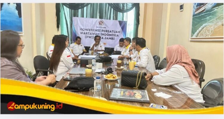 Irwansyah Kembali Pimpin PWI Kota Jambi