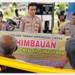 IMG_20260615_093212 Antisipasi Penyelewengan BBM Subsidi, Polsek Tanah Sepenggal Lintas Gencar Awasi SPBU Simpang Somel